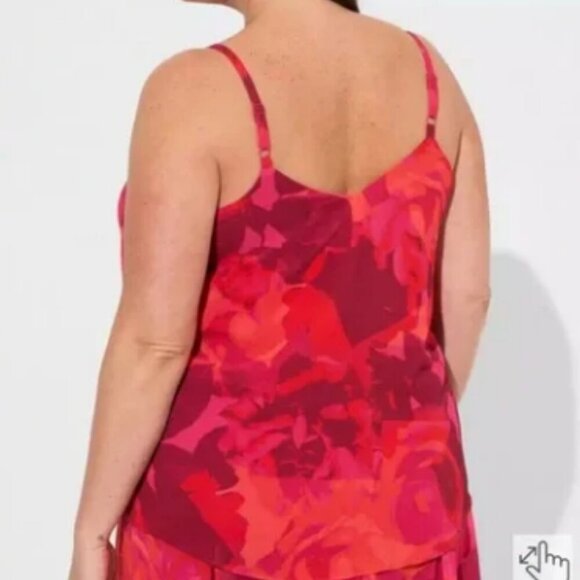 Torrid Sophie Chiffon Swing Cami - Size 4 - Picture 3 of 4